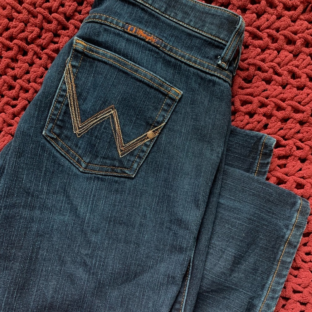 Wrangler Q-Baby No Gap Waistband Jeans
